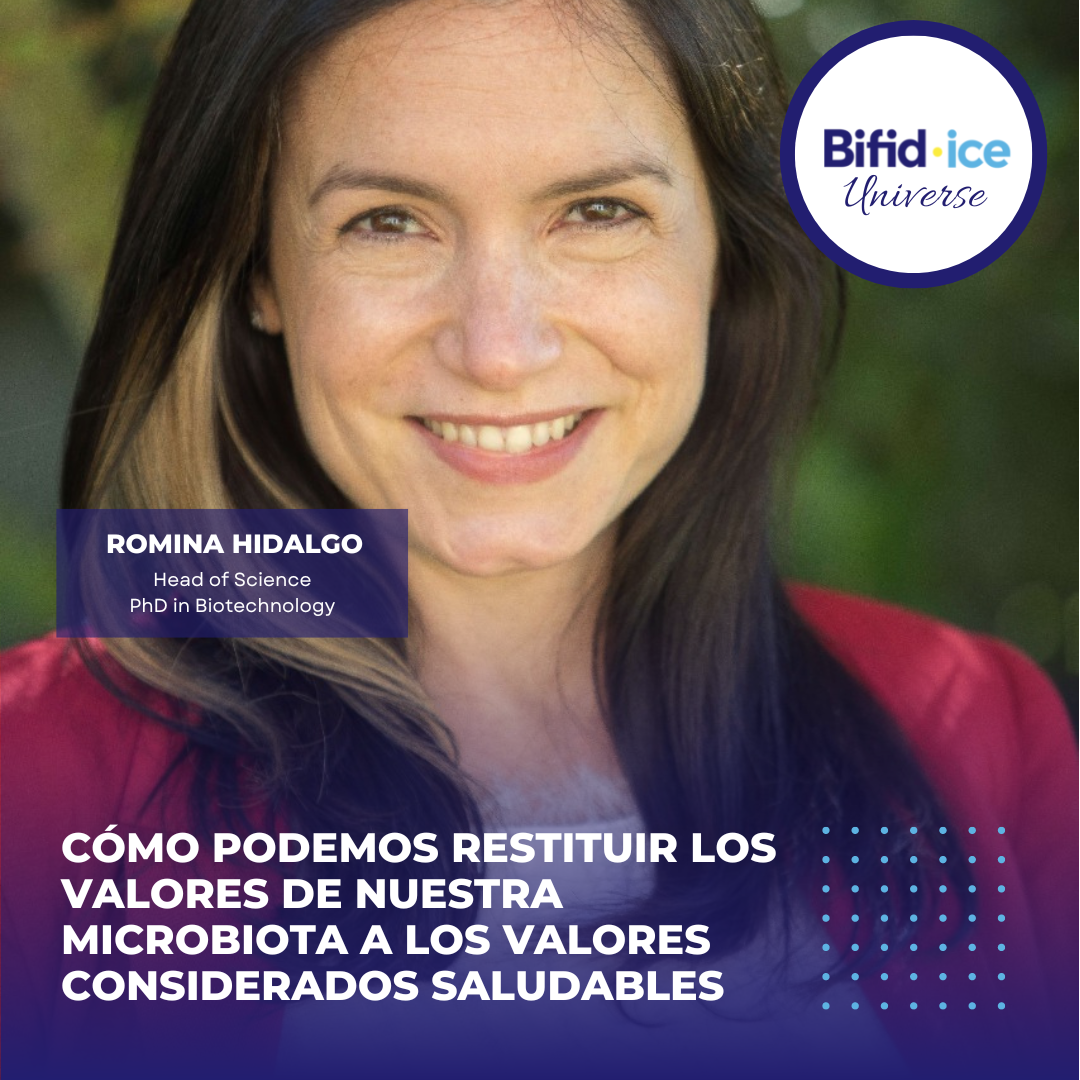 Restituir los valores de nuestra microbiota a los valores considerados saludables