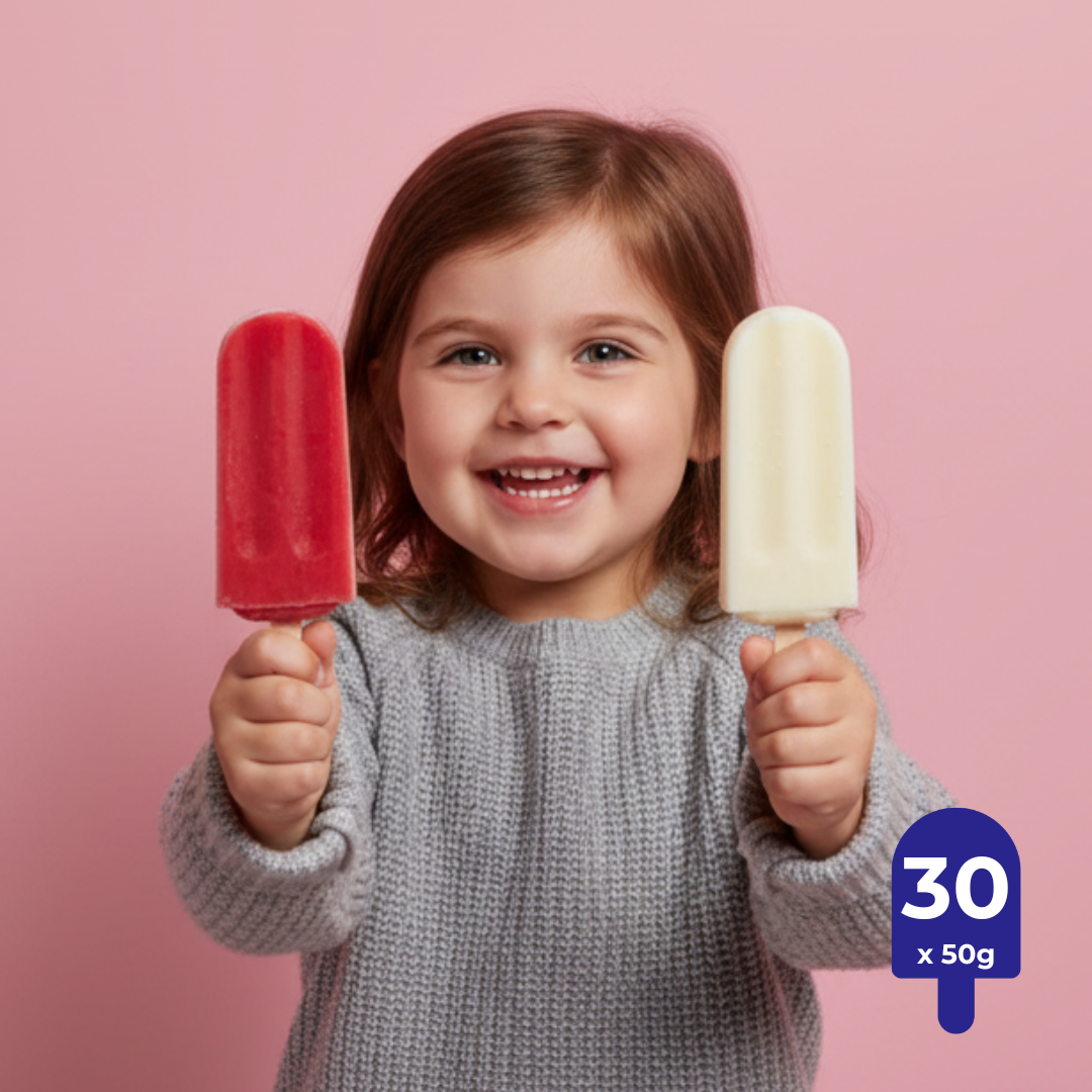 30 Paletas | Mix Frutos Rojos - Vainilla