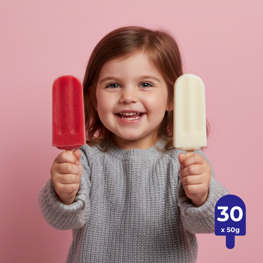 30 Paletas | Mix Frutos Rojos - Vainilla