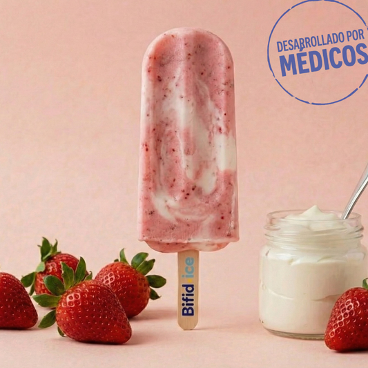 Paleta BifiPlus ➕: Frutillas a la crema