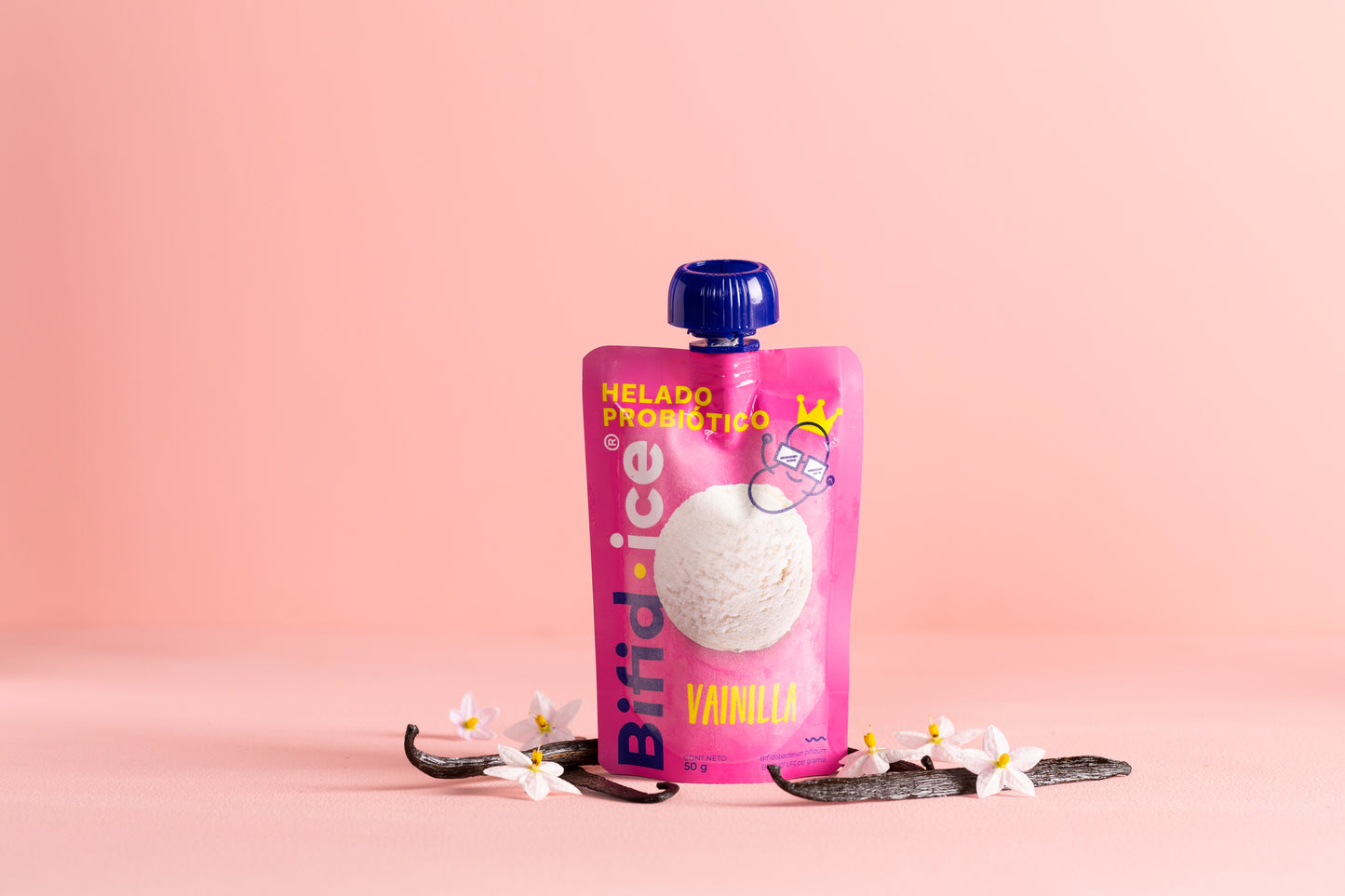 5 Pouch sabor Vainilla