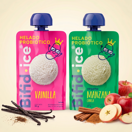 Pack MIX Pouch: Vainilla y Manzana/Canela 🍦🍎