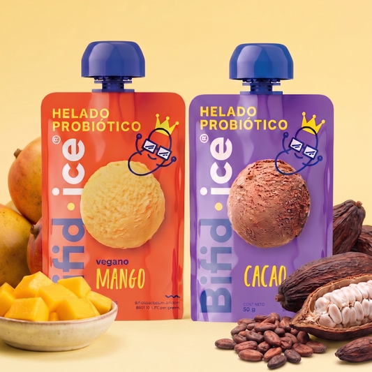 Pack 60 Pouch: Cacao y Mango