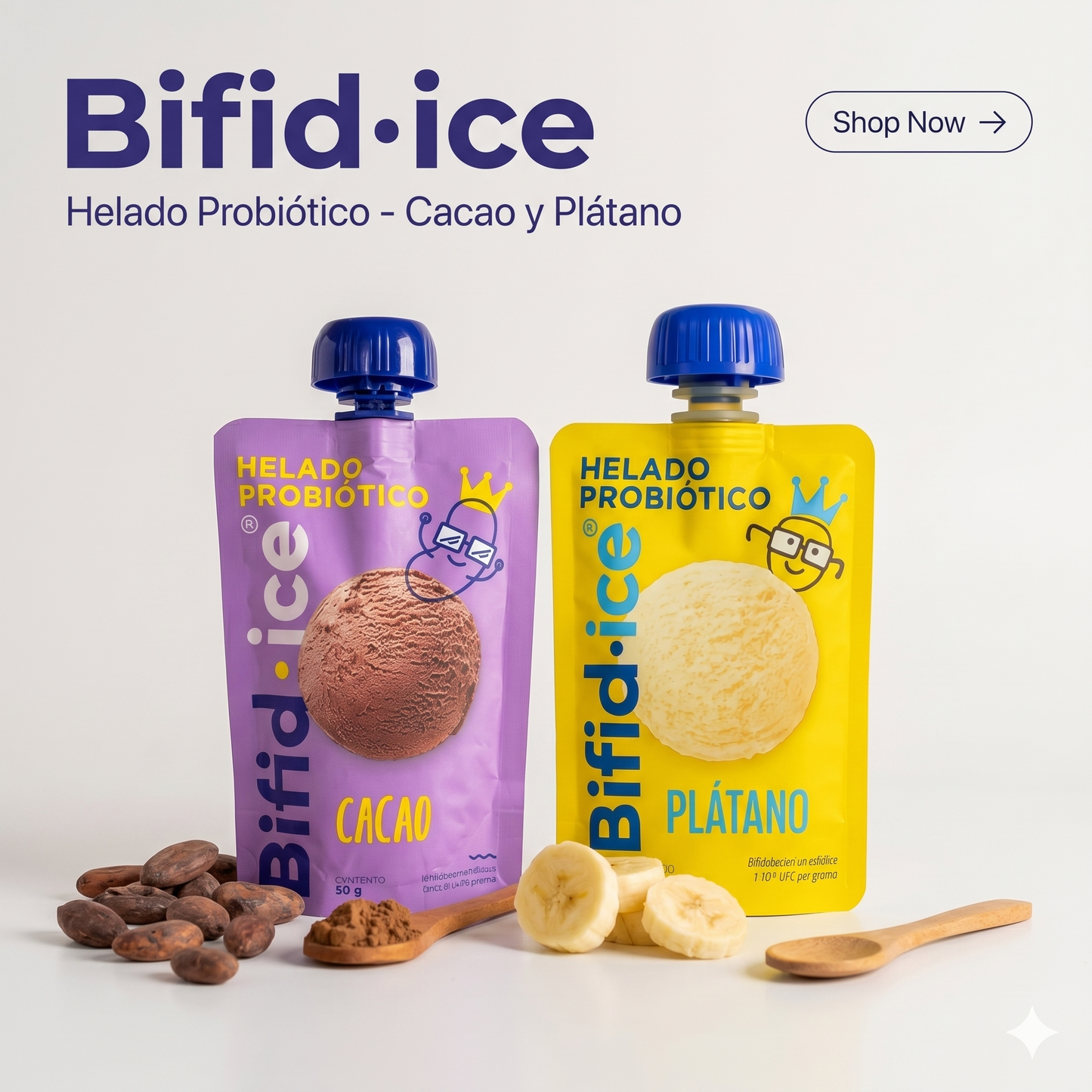 Pack MIX Pouch Plátano y Cacao 🍌🍫