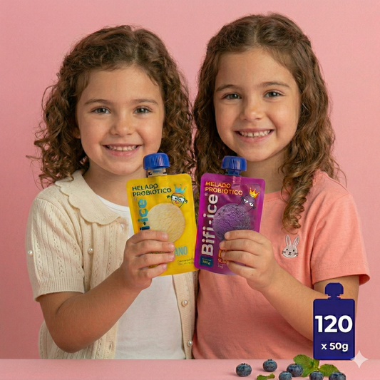 Pack 120 Pouch: Mix Plátano y Maqui/Arándano