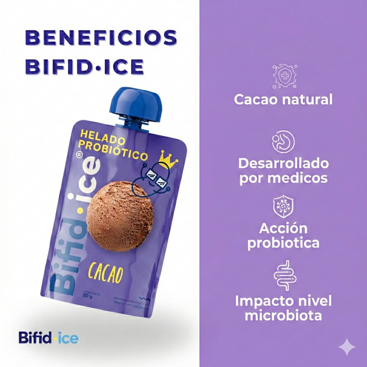 Pack 60 Pouch: Cacao y Mango