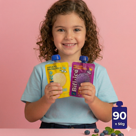 Pack 90 Pouch: Mix Plátano y Maqui/Arándano